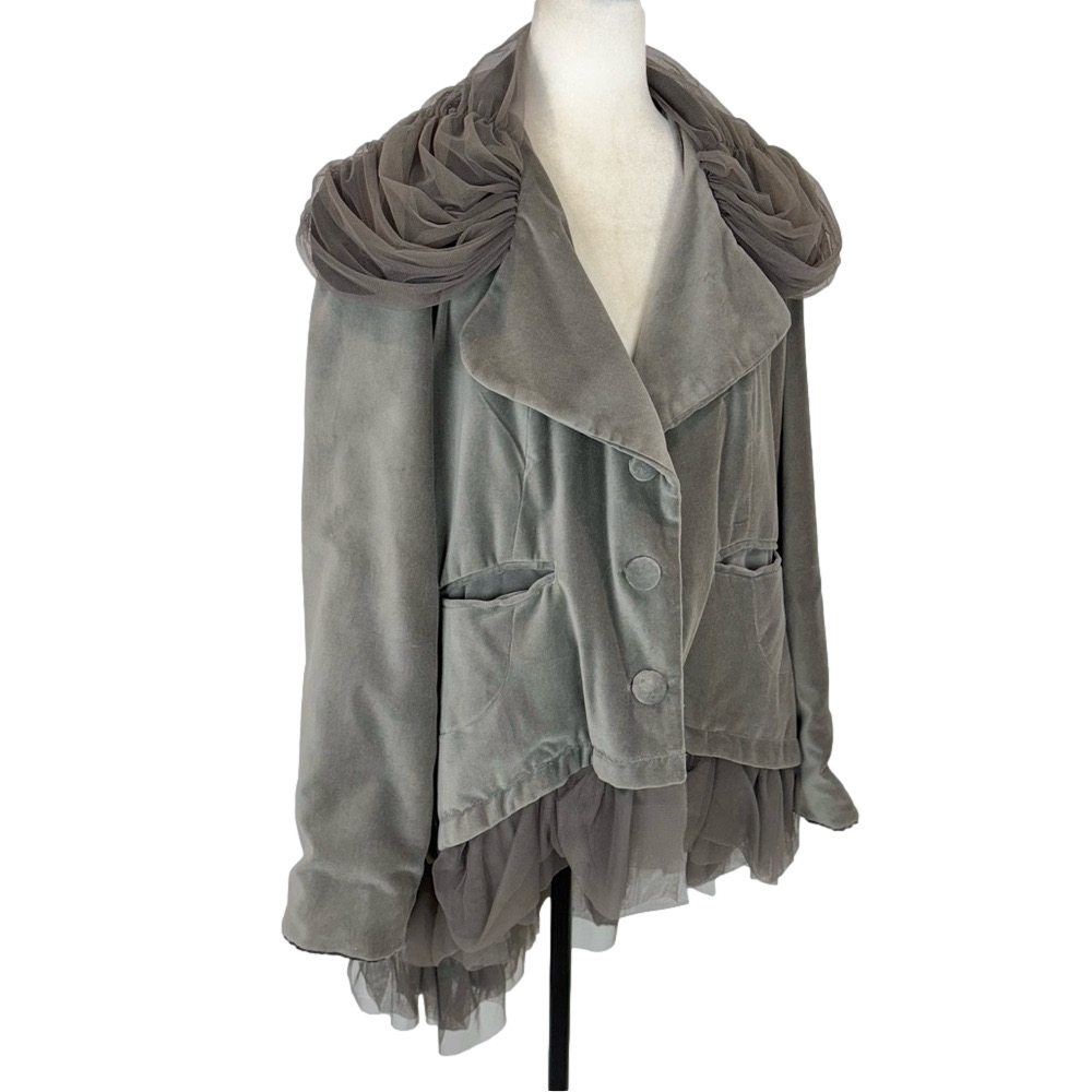 Nataya velvet steampunk blazer